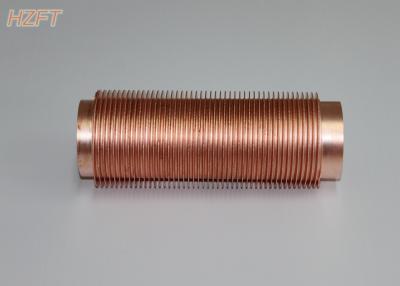 China Integrated Finned Copper Tubing For Mine Coolers And Cooling Towers 55 Mm for sale