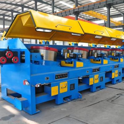 China Factory Automatic High Speed ​​Carbon Stretching Steel Wire Straight Line Wire Drawing Machine for sale