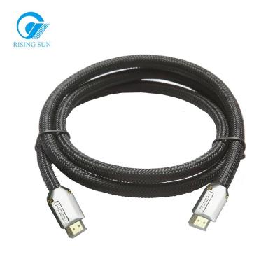 China Hot Sale 4K Pigtail Connector Hdmi 2.0V Nylon Cable Metal Plug COMPUTER Connect Computer TV Box For Home for sale