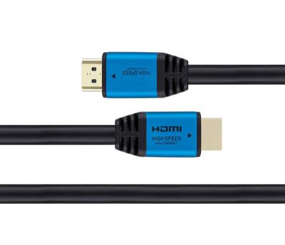 China Gold Dual Color Computer Audio Video Bundle Lead 2.0 16K 8K 4K High Speed ​​Soft Braided Cable 15cm 20cm 1.8m HDMI Cable for sale