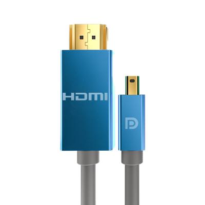 China Environmental Friendly Displayport MINI Dp To Hdmi Cable Computer Cable For 1.8m MINI Video + Audio Function DP 1.2 Male 6ft Laptop Factory Price for sale