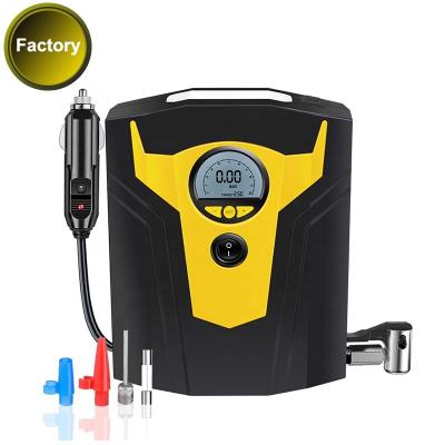 China Car/Bicycle/Motorcycle Tire Inflate Liuyang3617 Attached Small DC12V Portable Digital Car Tire Inflator Compressor Inflators Handheld Car Compressor for sale