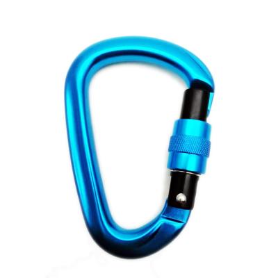 China BT-1805N Modern Simple Aluminum Hook Outdoor Aluminum Hook 25kn Carabiner Logo Climbing Carabiner for sale