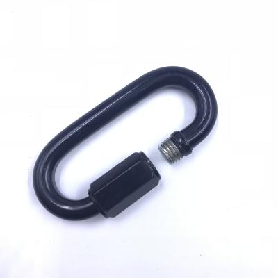 China Widely Used Commercial Medical Equipment BT-Q01 OEM Stainless Steel Quick Link Carabiner Black Quick Link for sale