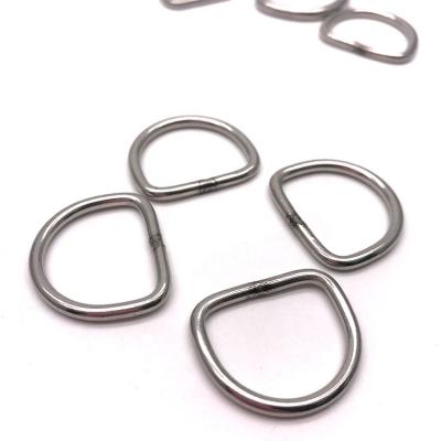 China Can't be opened after BT-900 8*40mm China welding D-ring manufacturer used 304 stainless steel D-ring for dog collar for sale