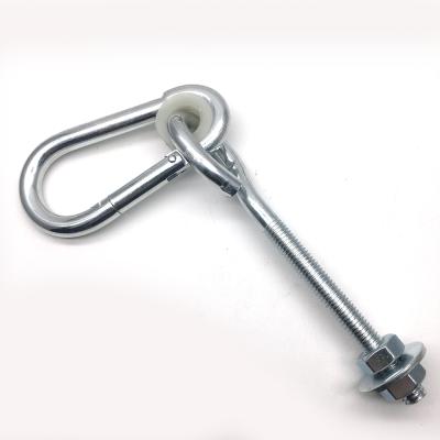 China BT-0128 Heavy Industry Heavy Industry Electric Galvanized Joint Screw Swing Hook Steel Nuts for sale