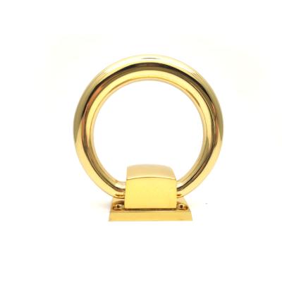 China Morden China Trade Assurance Supplier Furniture Hooks Handle Pull Ring Large Chrome Plated Door Knocker for sale