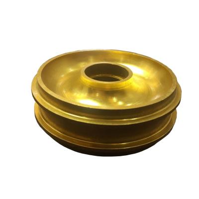 China Decorations Aluminum Profile Flexible Profile Store Front Gold Color For Circular Tube for sale