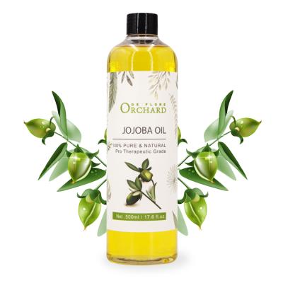 China Packing Wholesale100% Pure Organic Jojoba Oil Carrier Packing Oil For Skin Care for sale