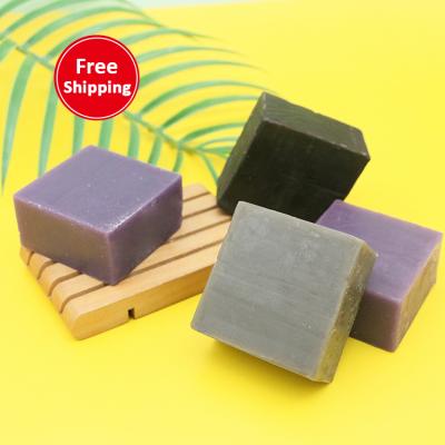 China Moisturizing hydration whitening moisturize hydration whitening free shipping / dorp shipping 100g rose essential oil soap bamboo charcoal volcanic mud men's sea salt facial soap for sale