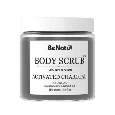 China Natural Organic Exfoliator Private Label Cleansing Scrub Bamboo Charcoal Scrub Face Body Scrub For Wholesale for sale