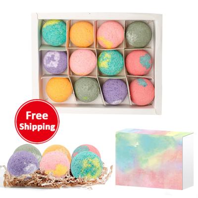 China Global Natural Luxury Big Press Organic Running Fizzy Bath Bomb Rainbow Kids Packaging Set CMXY-07 CMXY-07 for sale