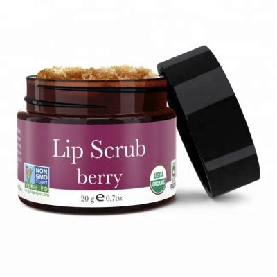 China Lip Scrub Lip Scrub All Natural Organics Smooth Moisturize Hydration Sugar Lip Scrub Private Label for sale