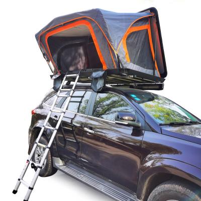 China Outdoor Travel Hiking New Design Aluminum Roof Camping Top Tent For Car Hard Shell for sale