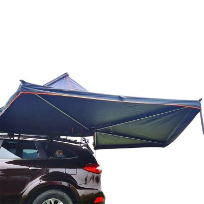 China Outdoor Travel Hiking Outdoor Camping Car 270 Tent Car Side Tents Free Standing Camping for sale