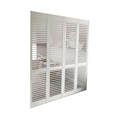 China Modern Adjustable PVC Window Shutter Vinyl Plantation Shutters for sale