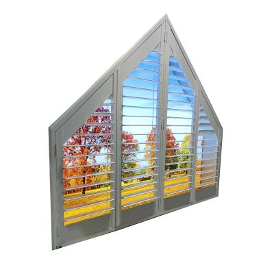 China Modern Hot Selling Quality Promising PVC Shutters Plantation Shutters Easy Durable To Install for sale