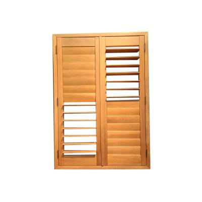 China California Modern Shutters Shutters Basswood Plantation Wood Shutters For Window for sale