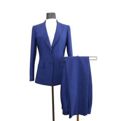 China Anti-wrinkle JBeiL design popular casual breeches jump blazer jacket sweat woman set office suit for sale