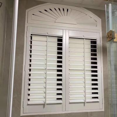 China Anti-bacteria/High Quality White PVC Planting Shutter Waterproof Architectural Decoration for sale