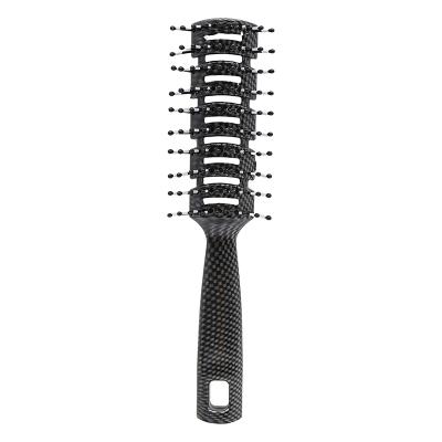 China Salon Comb Hairdressing Men's Oil Professional Head Shape Large Back Ribs Comb Barber Shop Home Roll Hairbrush for sale