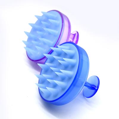 China SPA Silicone Wash Comb Head Wash Massage Brush Handheld Shampoo Brush Hair Body Shower Massage for sale