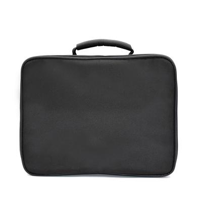 China Beauty Salon Barber Bag Pack Can Be Printed Logo Black Hairdressing Scissor Cases for Barber Shop Tools Bag for sale