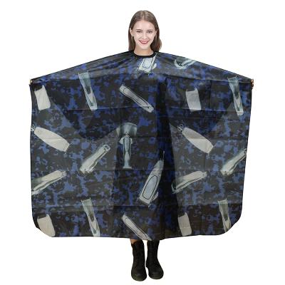 China Durable Salon Barber Cape for Man-Women Hairdressing Waterproof, Instant Closure Haircut Cape Apron for sale