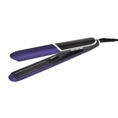 China LCD Temperature Display Flat Iron Hair Fast Heating Floating Infrared Ionic Ceramic Flat Straightener pro for sale