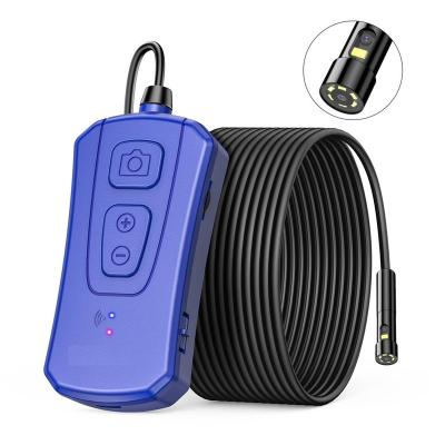 China NIGHT VISION WiFi Dual Lens Semi Rigid Cable with 7 Lights 1080P HD Adjustable Waterproof Tube Two Endoscope Wireless Camera PQ310 for sale