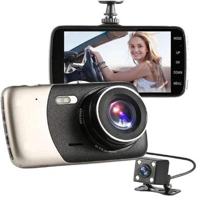 China Front And Rear Dual Lens 4.0 Inch Full HD 1080P Screen IPS Screen Car DVR Recorder Car Camera Dual Lens 4.0 Degree Dash Camera CR11 Cam CR11 for sale