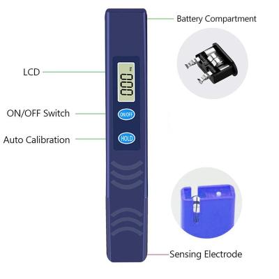 China TDS TDS Meter Digital Drinking Water Multimeter 0-9990 PPM, Digital Water Quality Testers for Drinking Water, PPM Meter TDS06 for sale