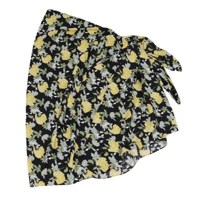 China Summer Big And Size Floral Print Polyester Spring Beach Towel Polyester Scarf for sale