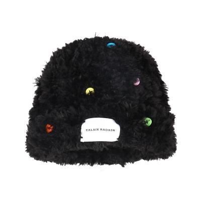 China Kids Adults Gift Thickened Warm Head Large With Plush Hearing Protection To Keep Plush Warm Hats for sale