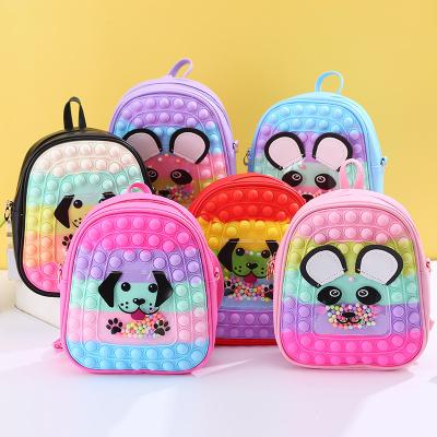 China Wholesale Student School Bag Backpack Silicone Rat Killer Theme Backpack Silicone Rat Killer Backpack for sale