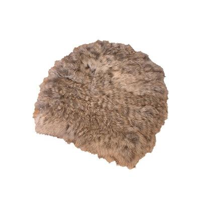 China Winter Baotou Wool Warm Knitted Hat Female Warm Plush Rabbit Fur Woven Hat Thickened Kids Adults Gift for sale