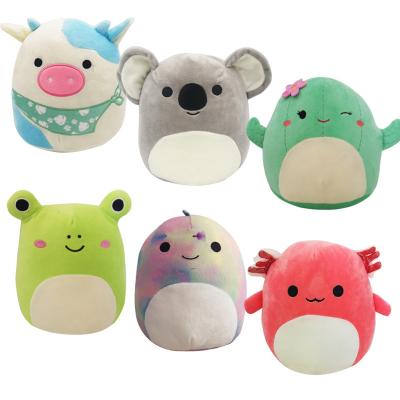 China Hot plush pillow! ! Wholesale Squishmallow plush pillow toy doll plushies squishy soft animal cushion stuffed toy pillow for baby sleeping for sale