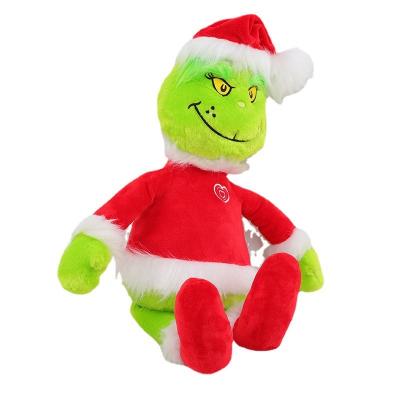 China Amazon Toys squishymallow children's toys Christmas Grinch Green Grinch plush kid's toys high quality promotional hot sale toy wholesale for sale