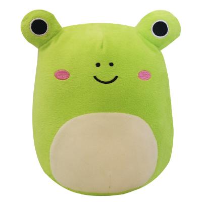 China High Quality Kawaii Plush Frog Pillow Stuffed Original Squishy Plush Toy Pillow Squishy Custom Toy Squeeze Plushie Toy for sale