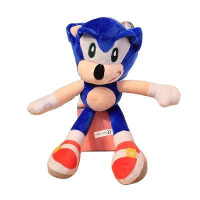 China Wholesale 20-25-45-60-80cm Sonic Plush Toy Super Factory Gift Adults Kids The Character Sonic Doll Sonic Stuffed Plushie Pendant Hedgehog Cartoon for sale