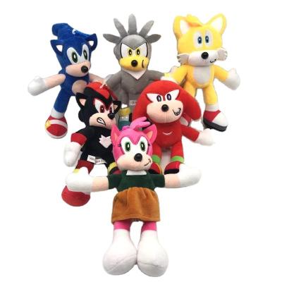 China Sonic Plush Toy Super Sonic Wholesale Multi-size Color Kids Adults Gift The Character Sonic Doll Sonic Stuffed Plushie Pendant Hedgehog Cartoon for sale