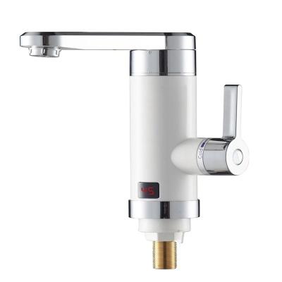 China Factory Direct Electric Hot Water Faucet Wellthing Faucets Fast Heating Thermostatic Faucet for sale