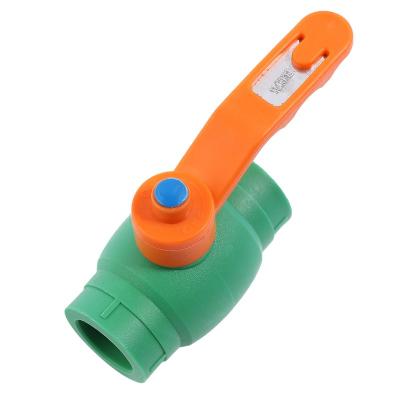 China General Wellthing factory direct sales plastic ppr pipe fittings handle ball valve high temperature resistance for sale