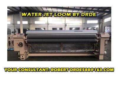 China Cam Motion Shedding Water Jet Loom , 2 Nozzle Industrial Weaving Loom for sale