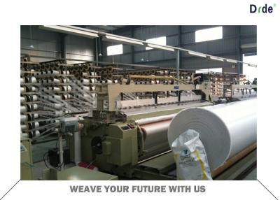 China Cam Motion Shedding Tarpaulin Making Loom Weaving Machine Three Colors for sale