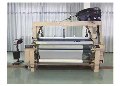 China 500 - 570 RPM Speed 190cm Water Jet Loom Mechanical Take - Up / Let - Off for sale