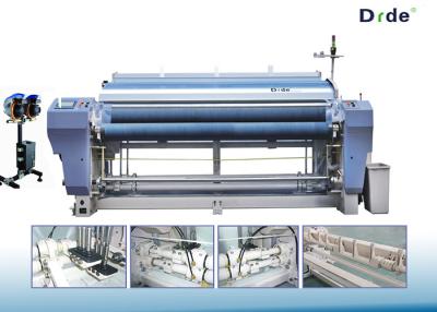 China Fabric Weaving Water Jet Powered Loom Machine Plain Weaving Construction for sale