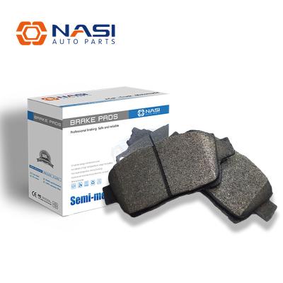 China Non Asbestos NASI Best Selling Semimental Brake Pad With Wholesale Price D822 for sale