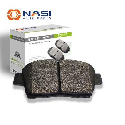 China Non Asbestos NASI Auto Car Brake Pad With High Performance For Japanese Car D822 for sale