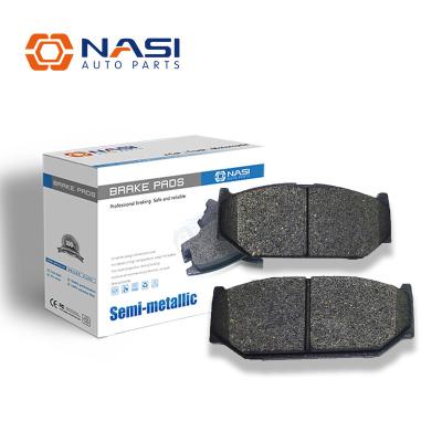 China Non Asbestos NASI Wholesale Brake Pad with semi-metallic for car D1614 for sale